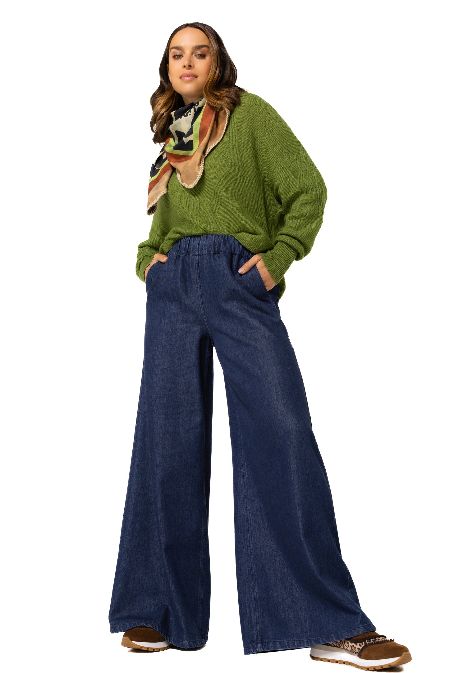 The Zelda Wide Flare Jeans