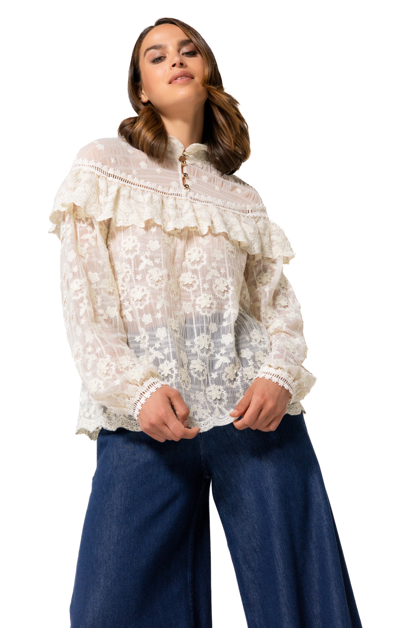 The Zelda Wide Flare Jeans