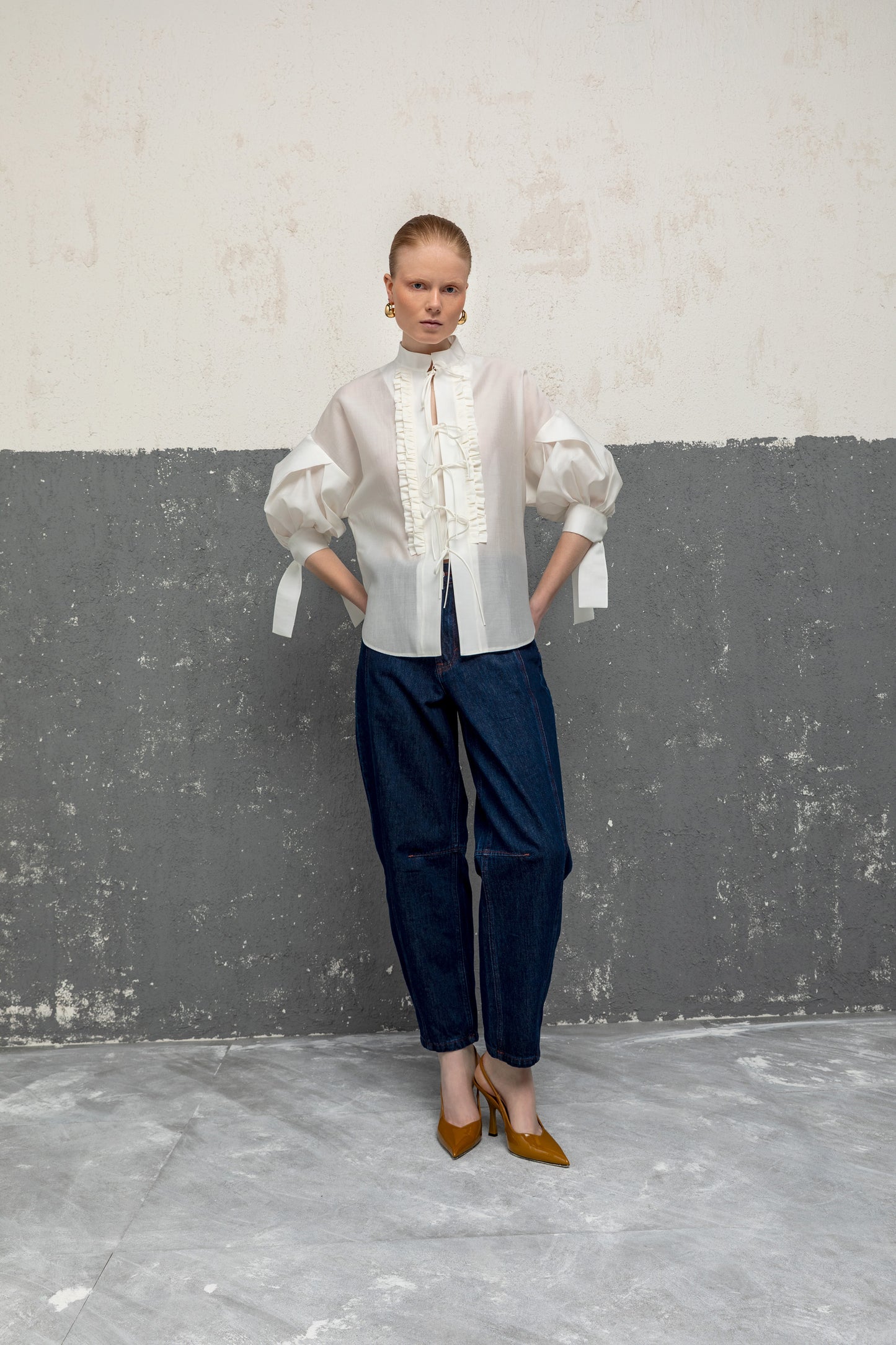 The Marissa Ruffle Shirt