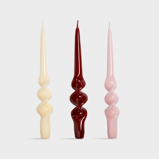 Alpha Candle Set of 3