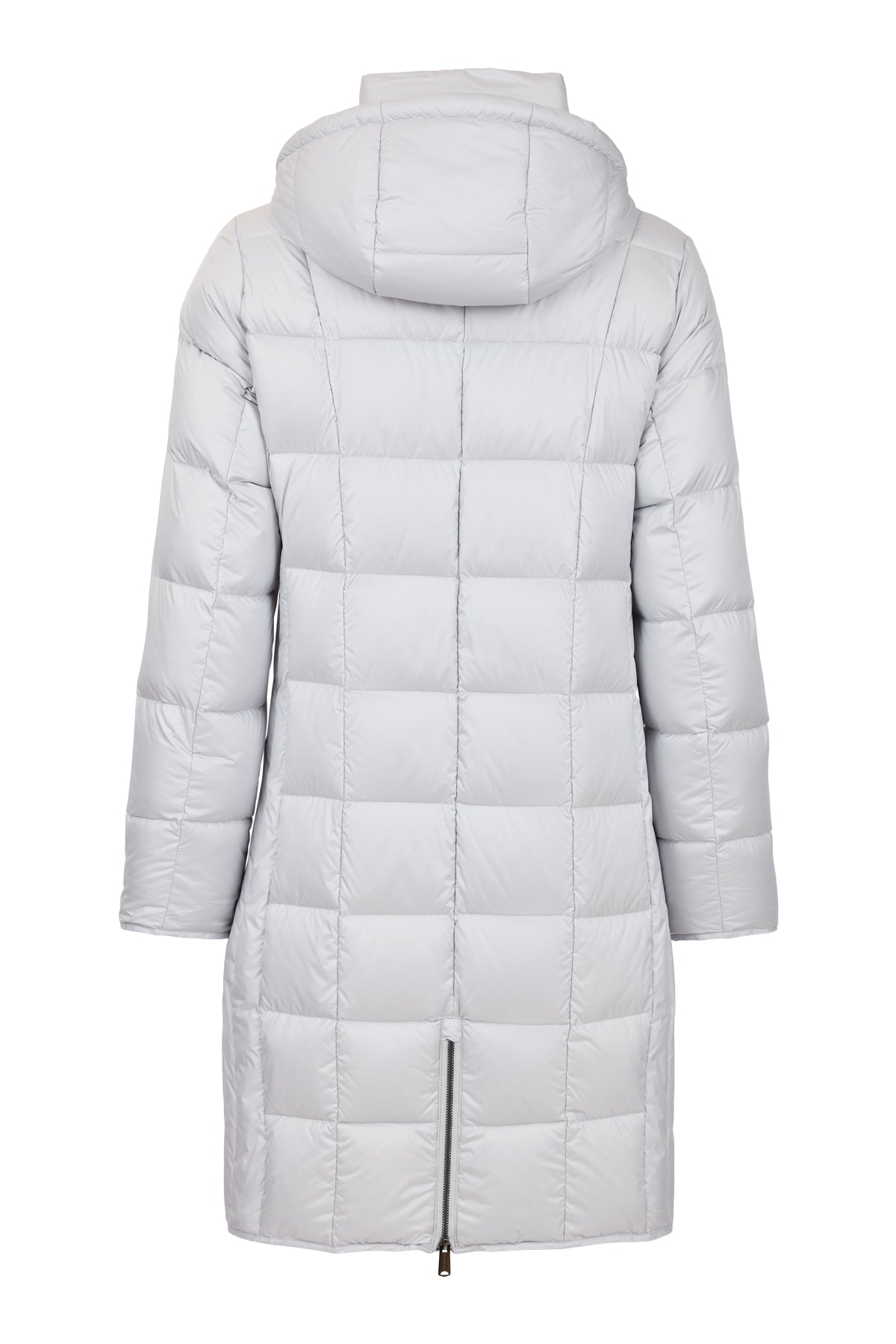 The Sierra Coat in Frosted Silver