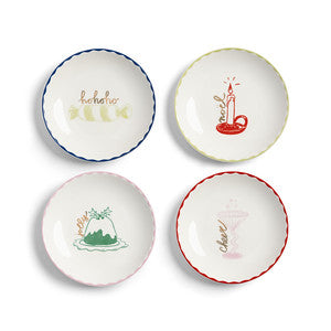 Jolly Christmas Plates
