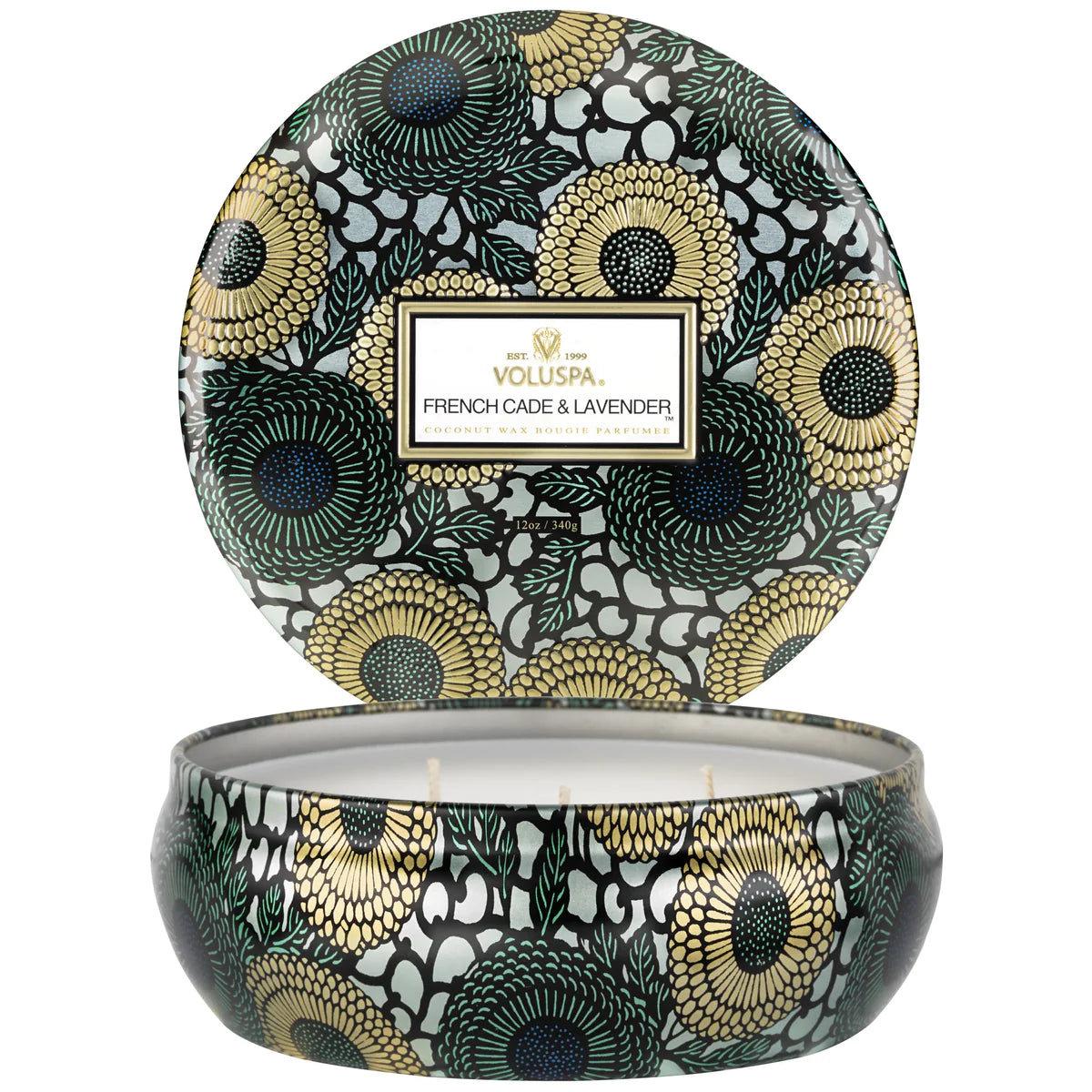 French Cade Lavendar 3 Wick Tin