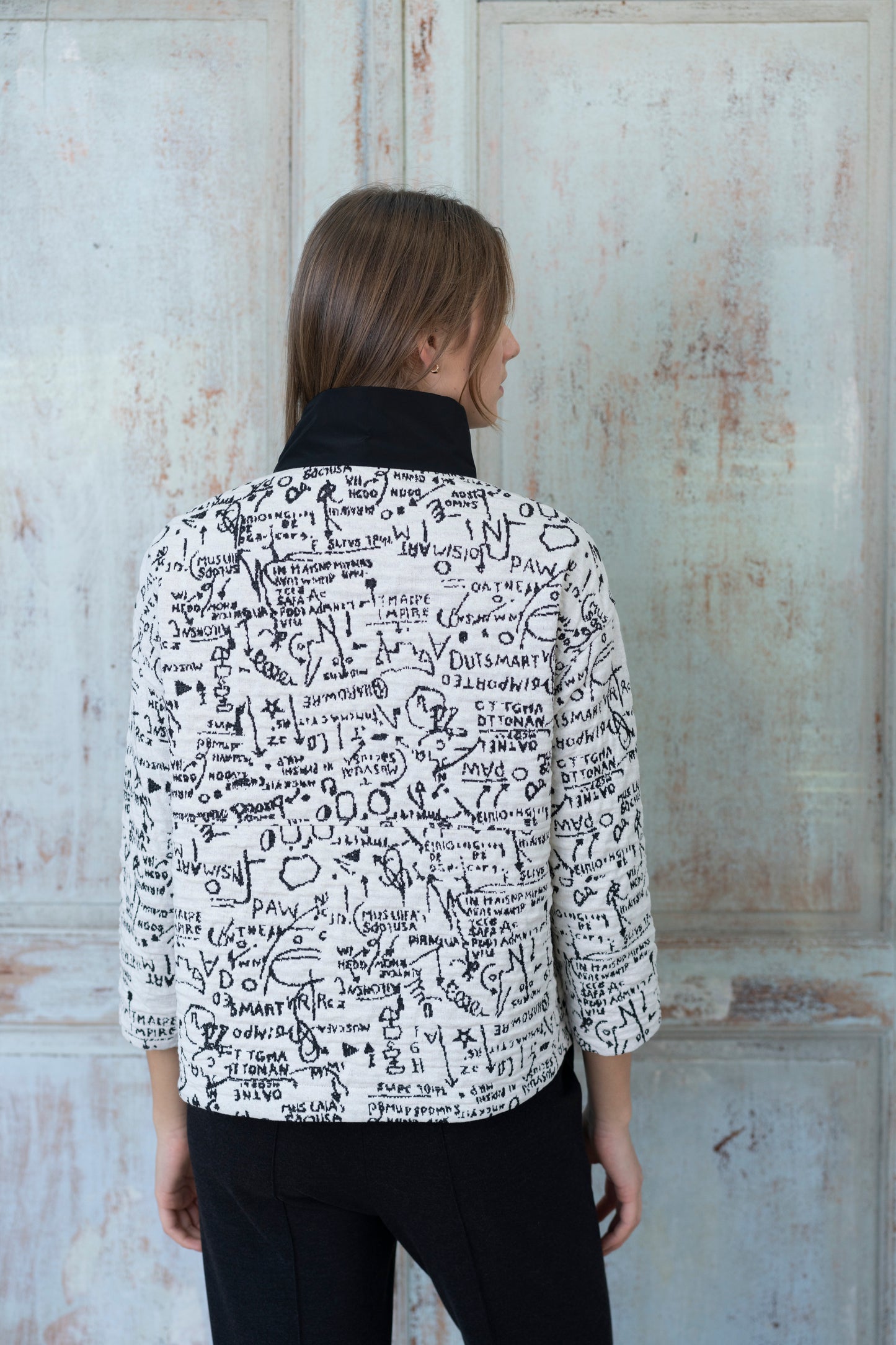 The Scribble Jacket by Hongo