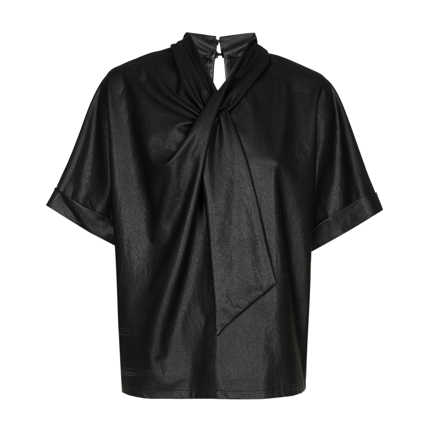 The Bianca Leather Top