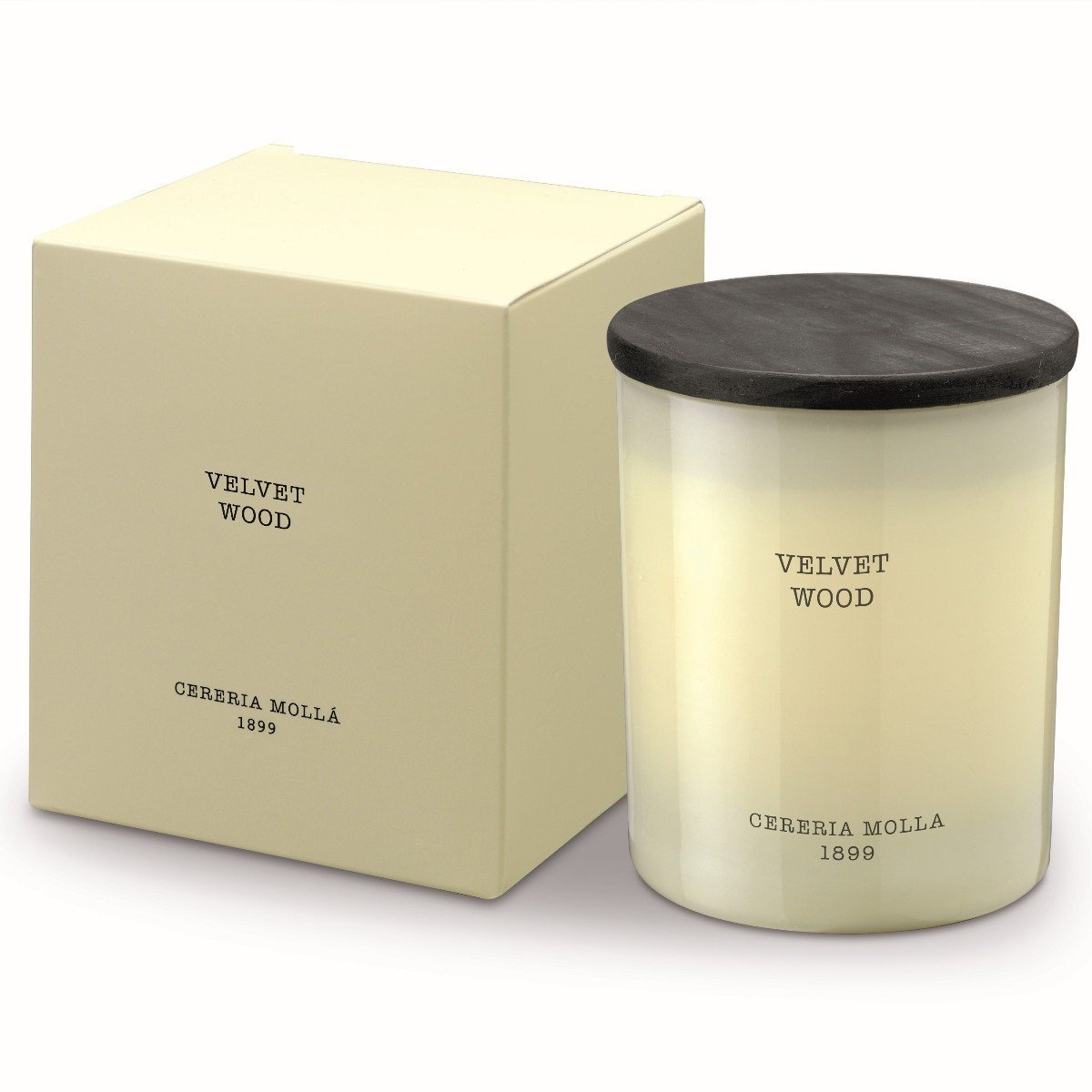 Velvet Wood Candle