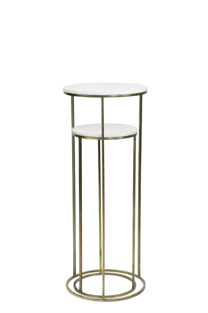 Marble Pillar Pair