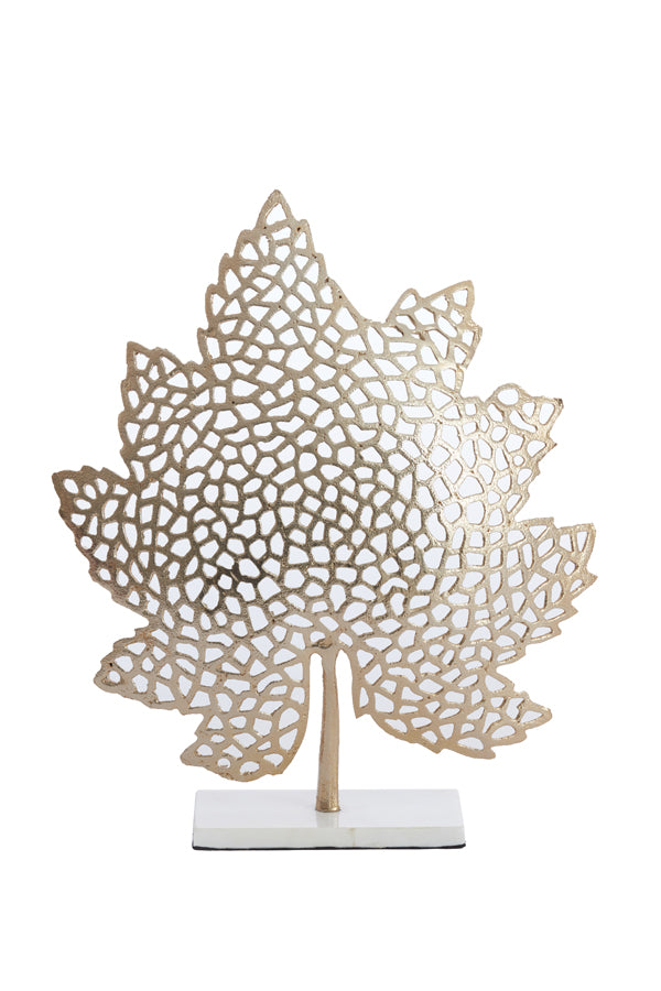 Leaf Ornament on Base (L)