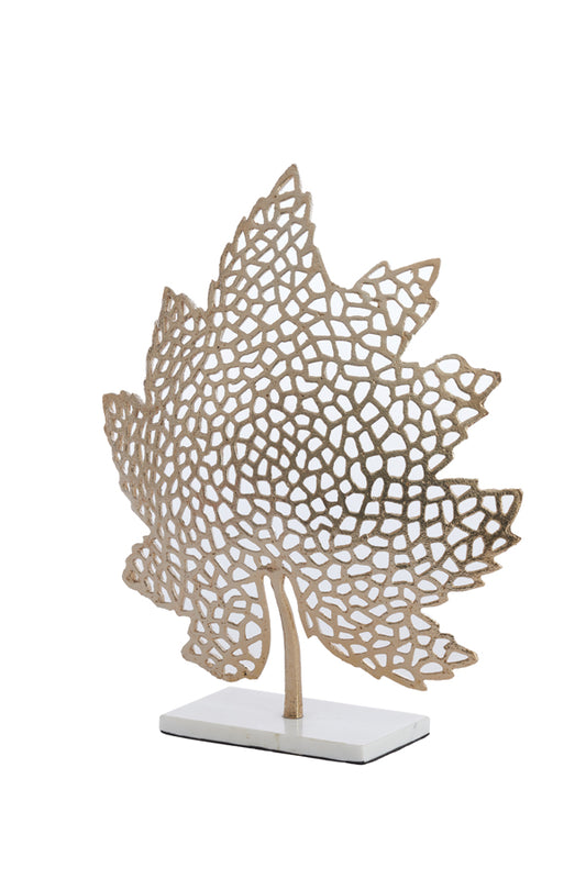 Leaf Ornament on Base (L)