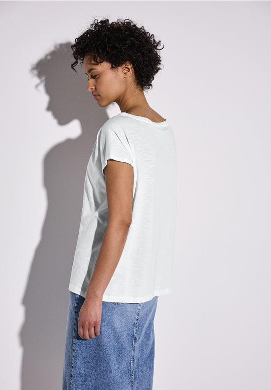Classic T Shirt with Gather