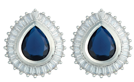 Adonis Sapphire Teardrop Earrings