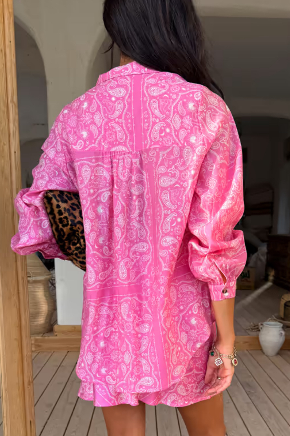 Pink Bandana Miley Shirt