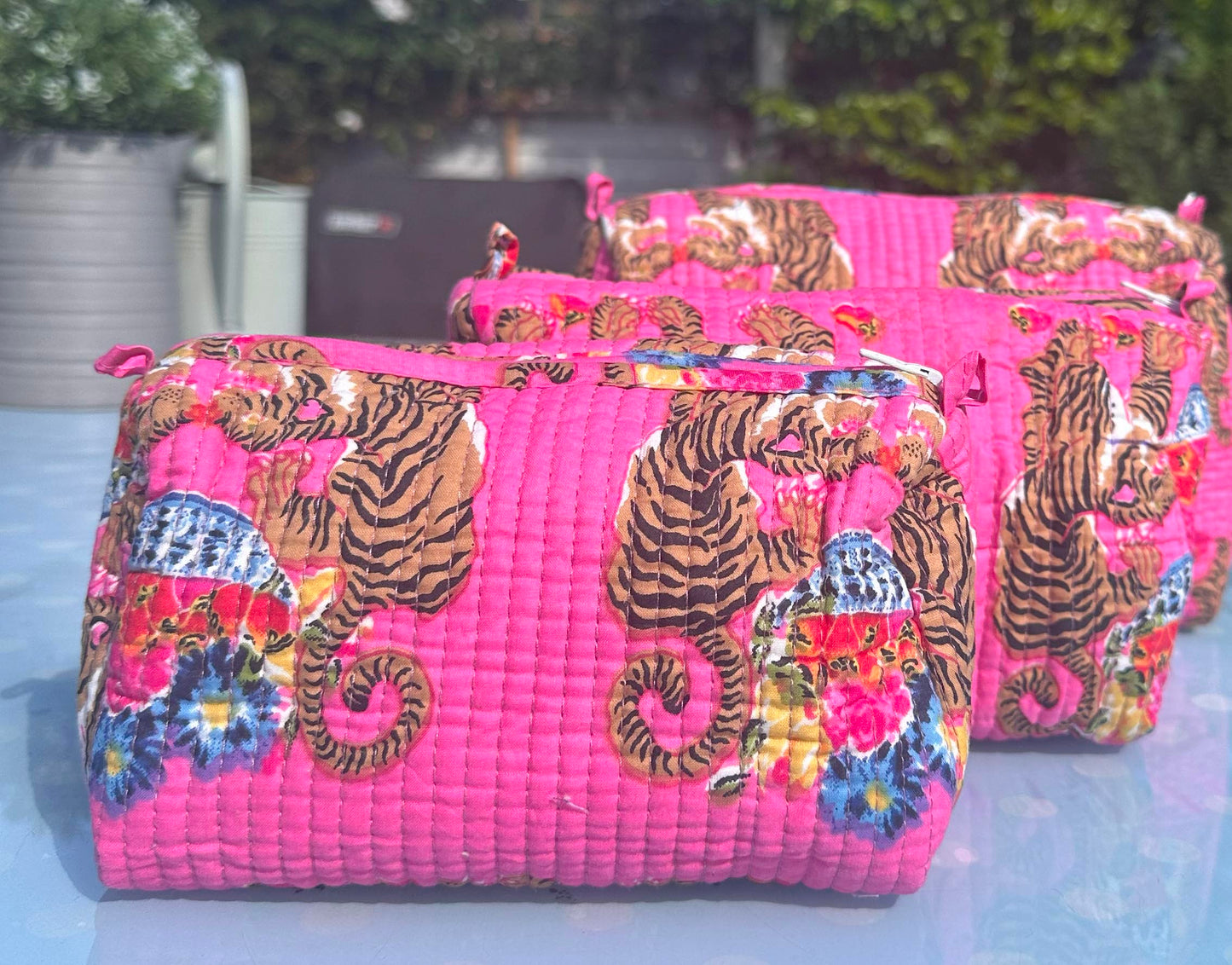 The Bea Tiger Trilogy Cosmetic Bag