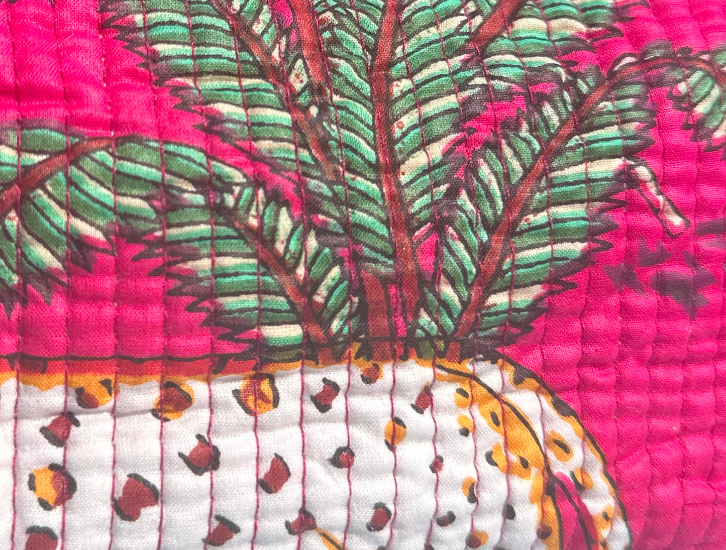 The Bea Palm Trilogy Cosmetic Bag