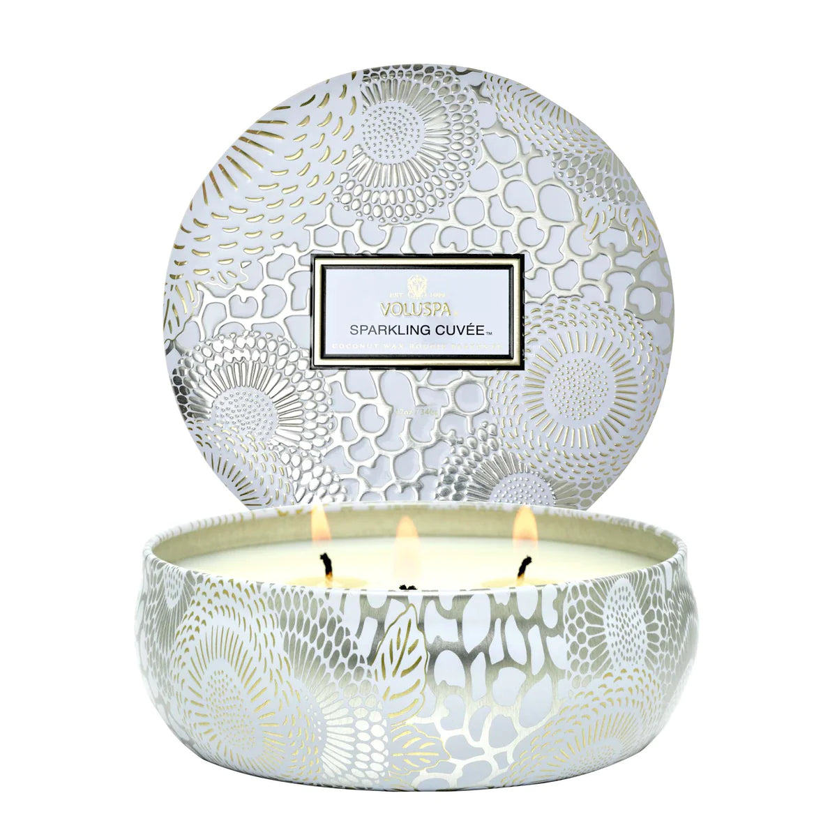 Sparkling Cuvee 3 Wick Tin