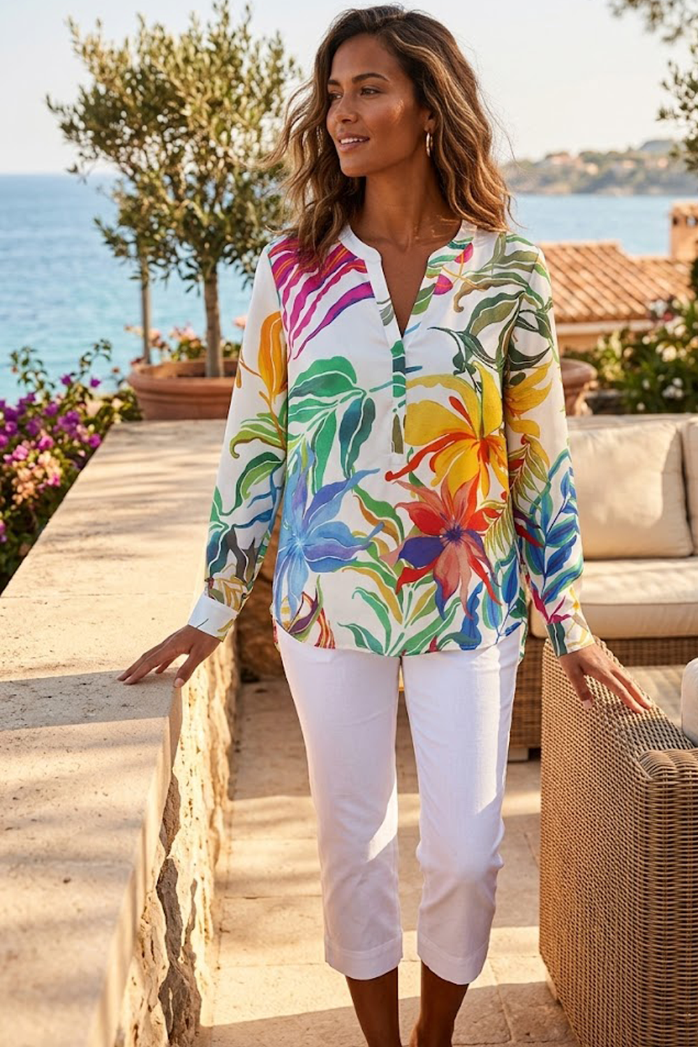 The Fia Palm Shirt