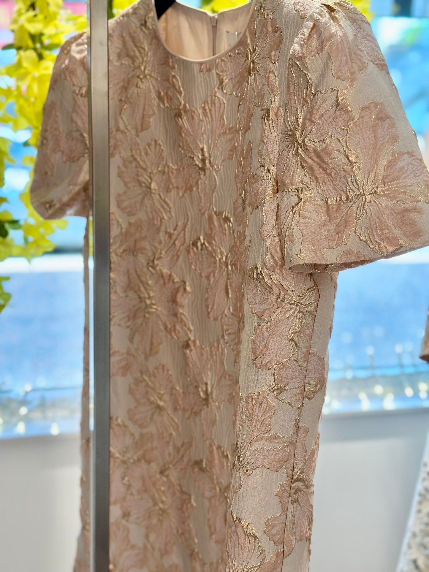The Sakura Brocade Dress