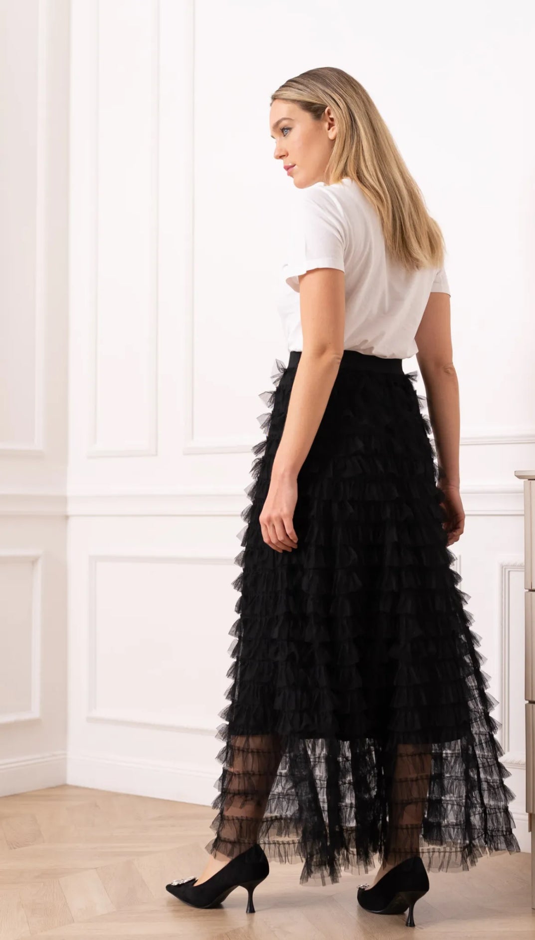 The Zelda Full Length Tulle Skirt