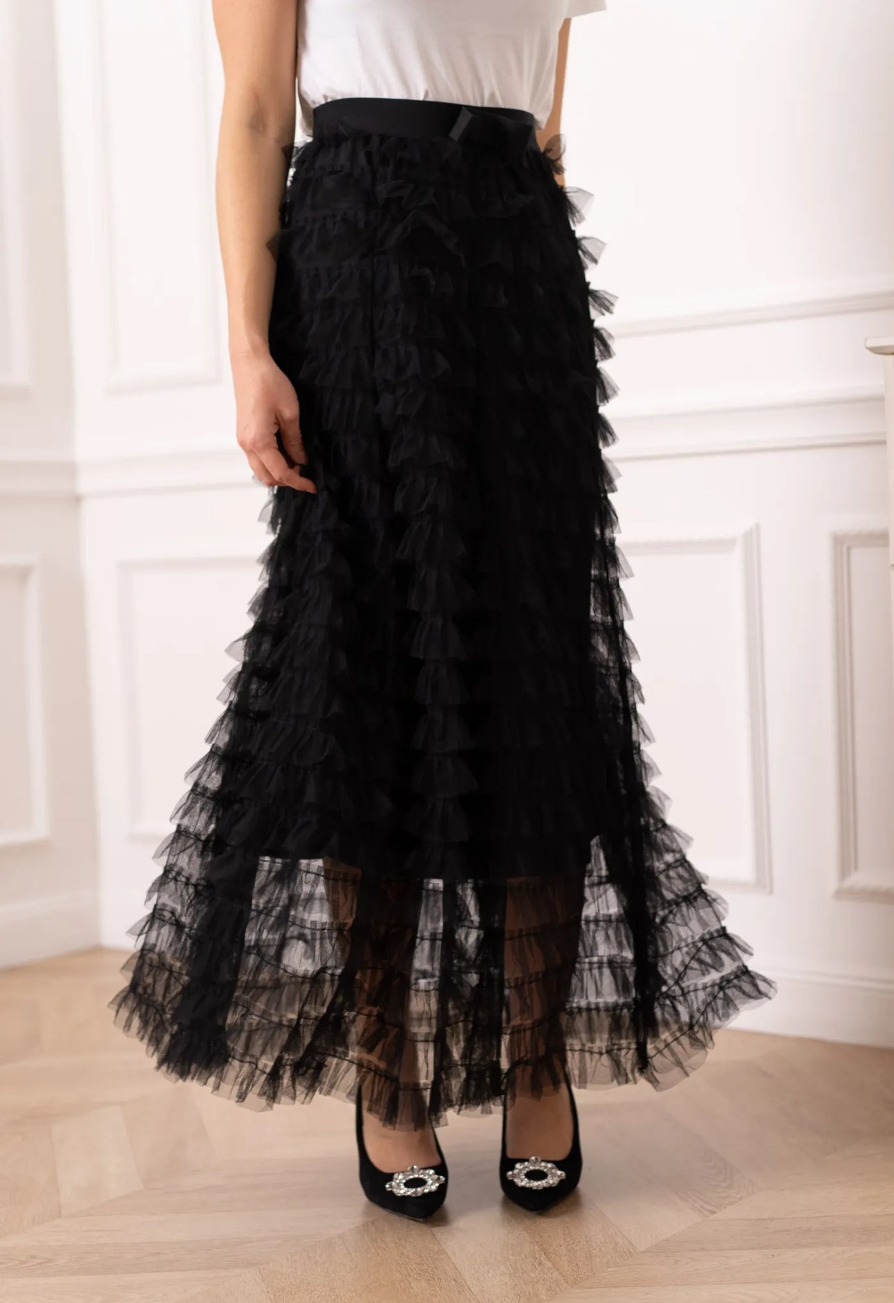 The Zelda Full Length Tulle Skirt