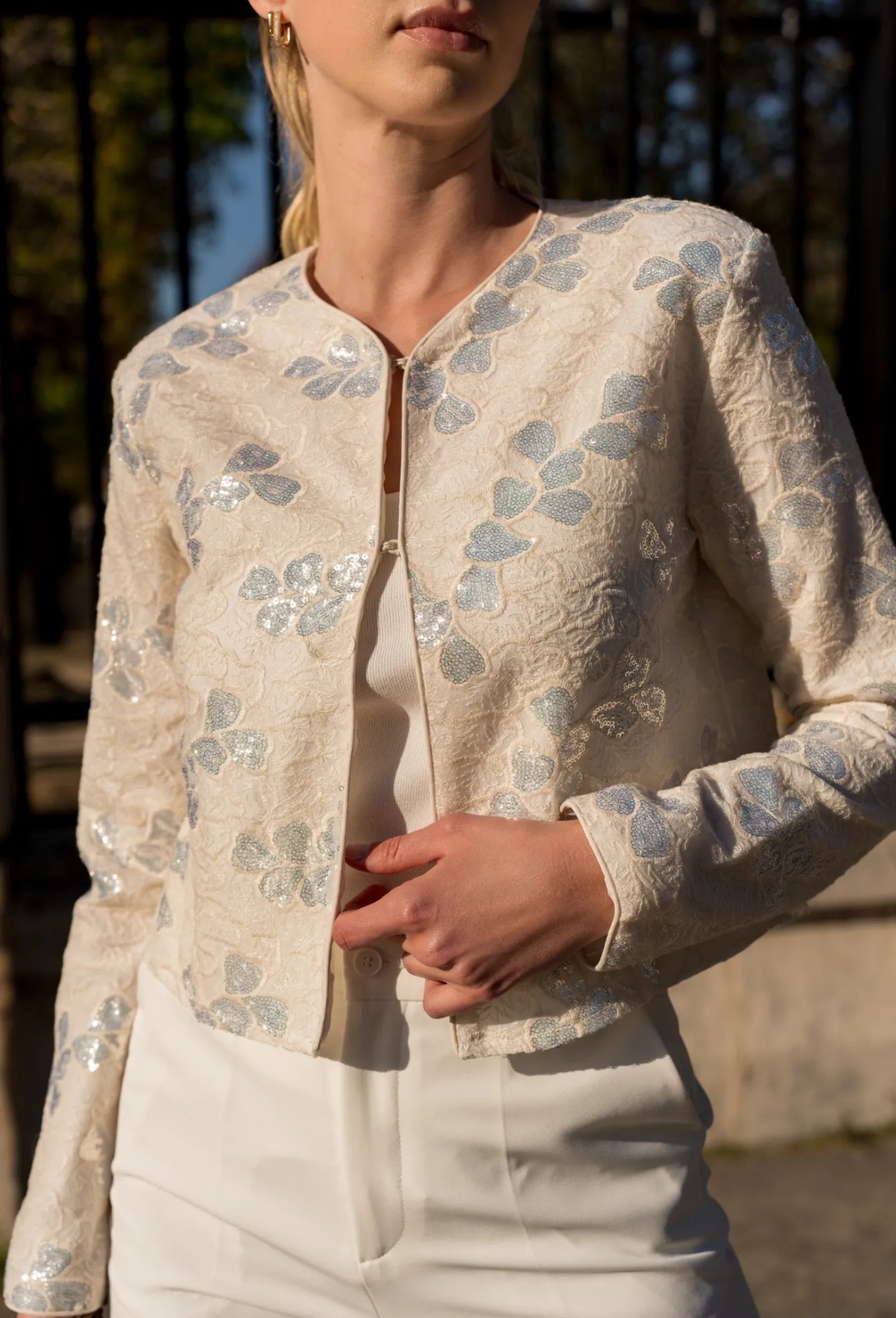 The Orchida Beaded Jacket