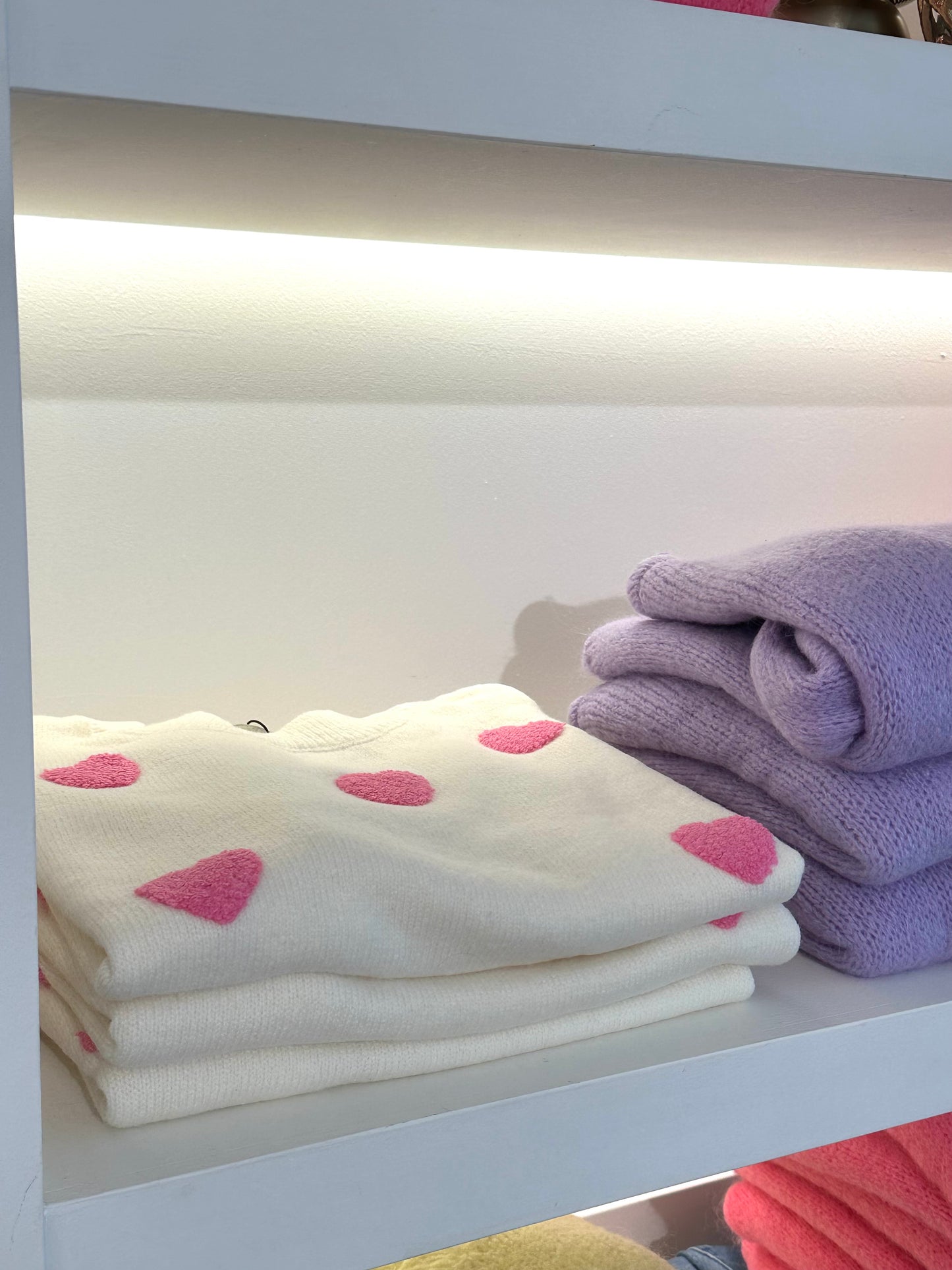 The Pippa Candy Heart Sweater