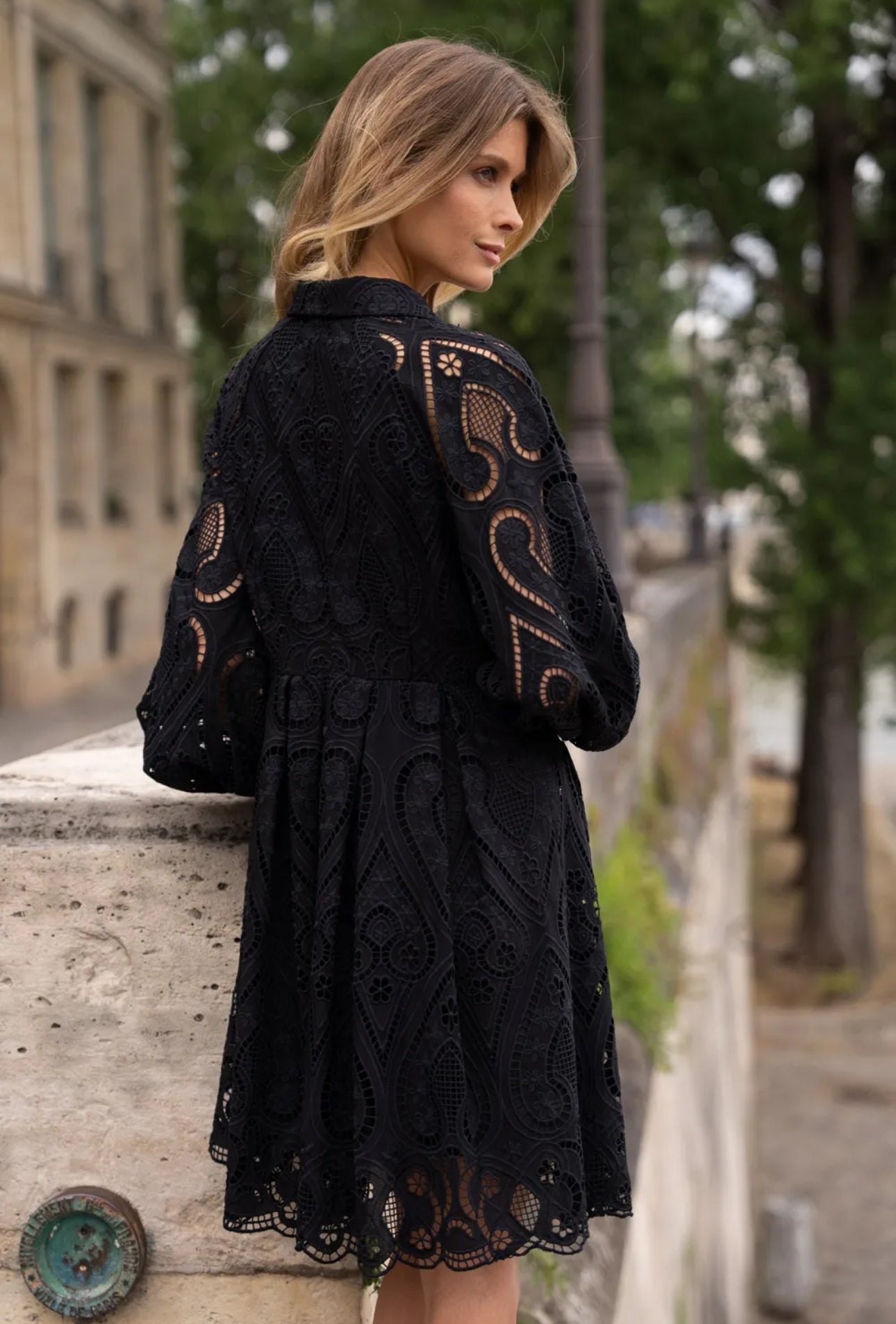 Cotton Button Dress