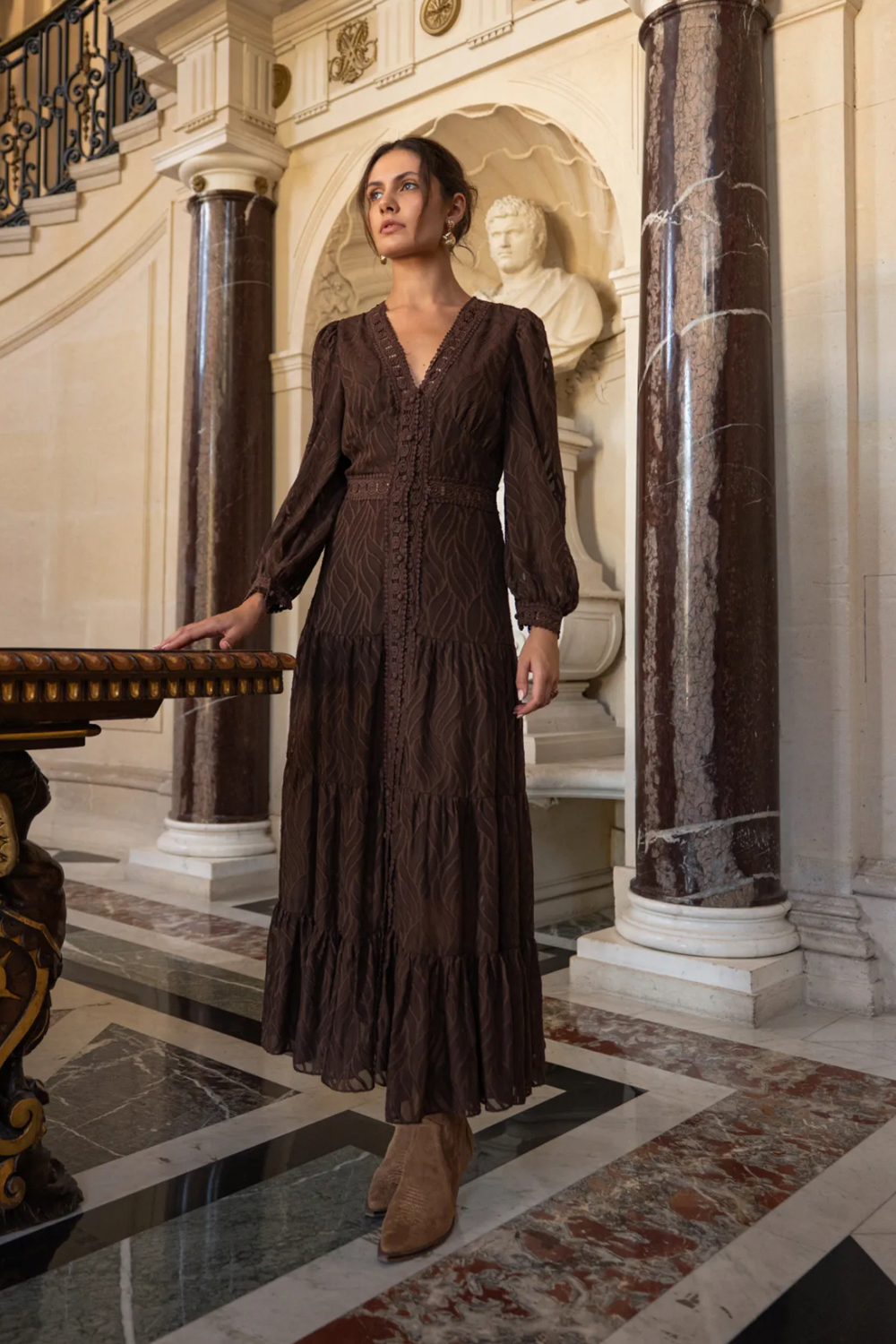 Isla Chocolate Dress