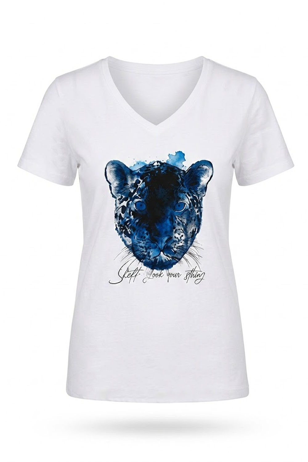 The Jasmine V-Neck Panther T-Shirt
