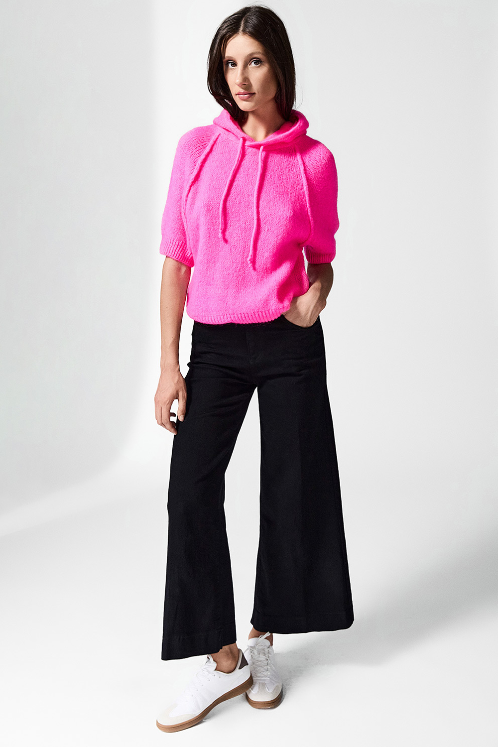 The Stella Shoort Sleeve Hoodie