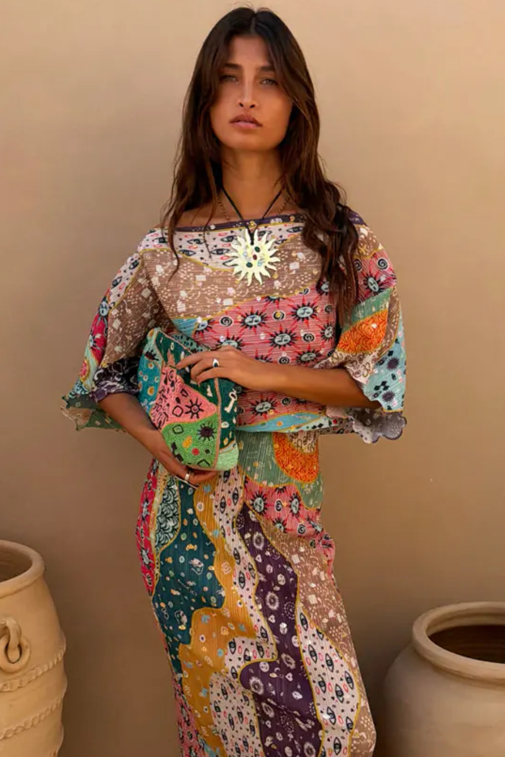 Pastel Morocco Tilly Dress