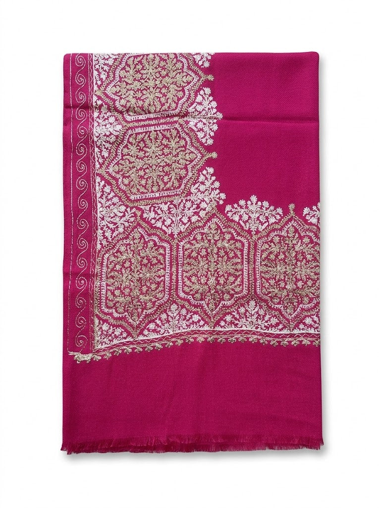 The Donatella Hand Embroidered Wrap