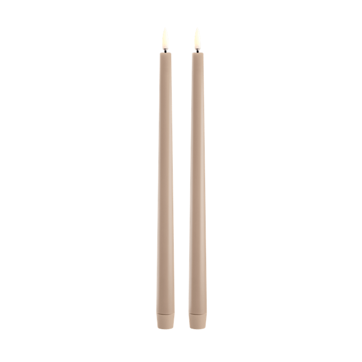 Taper Candle Beige 32cm