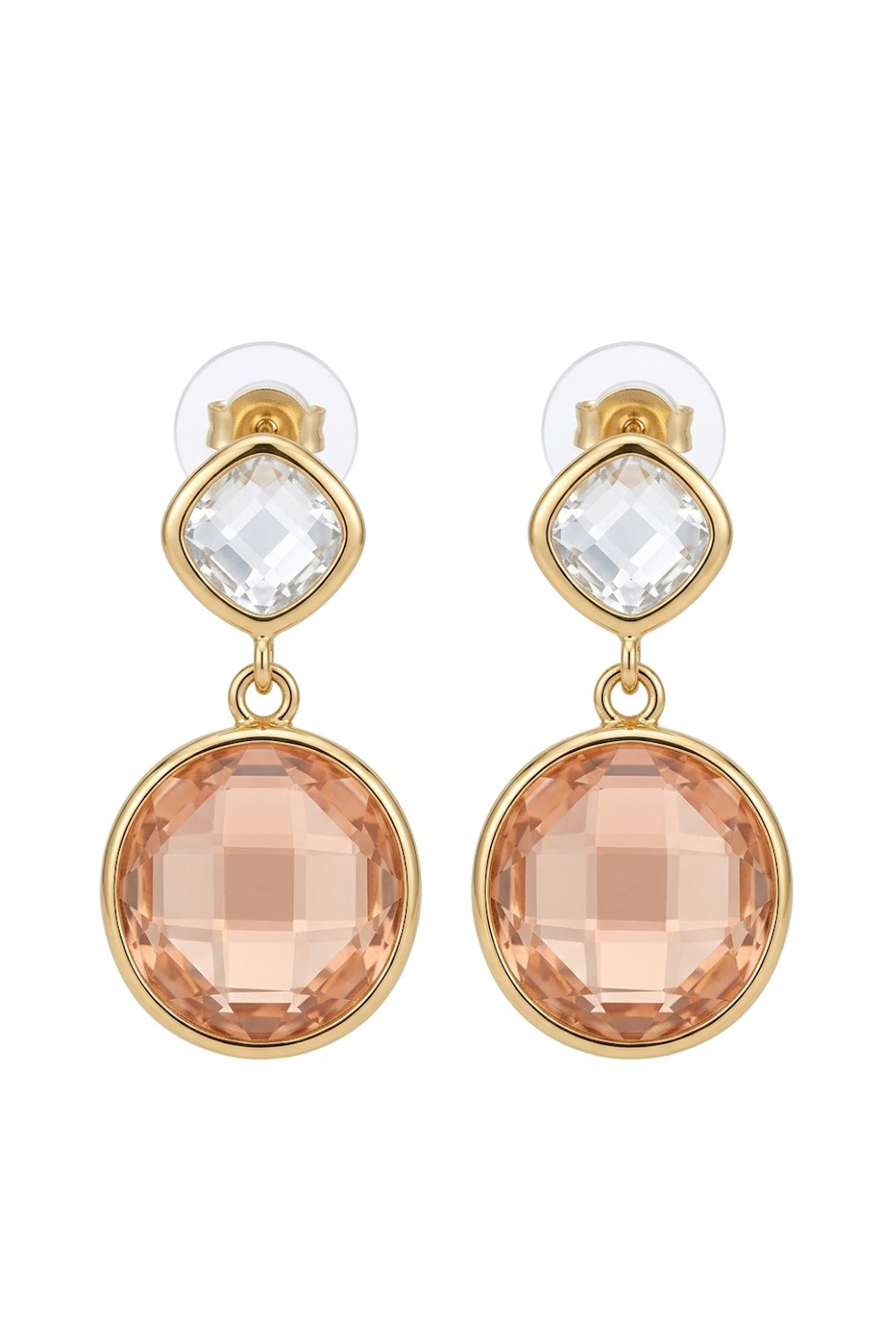 The Blush Duo Drop Earring