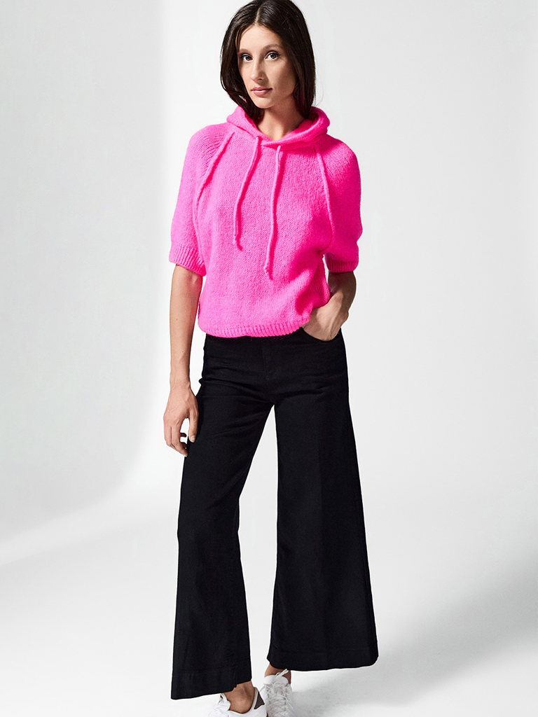 The Stella Shoort Sleeve Hoodie