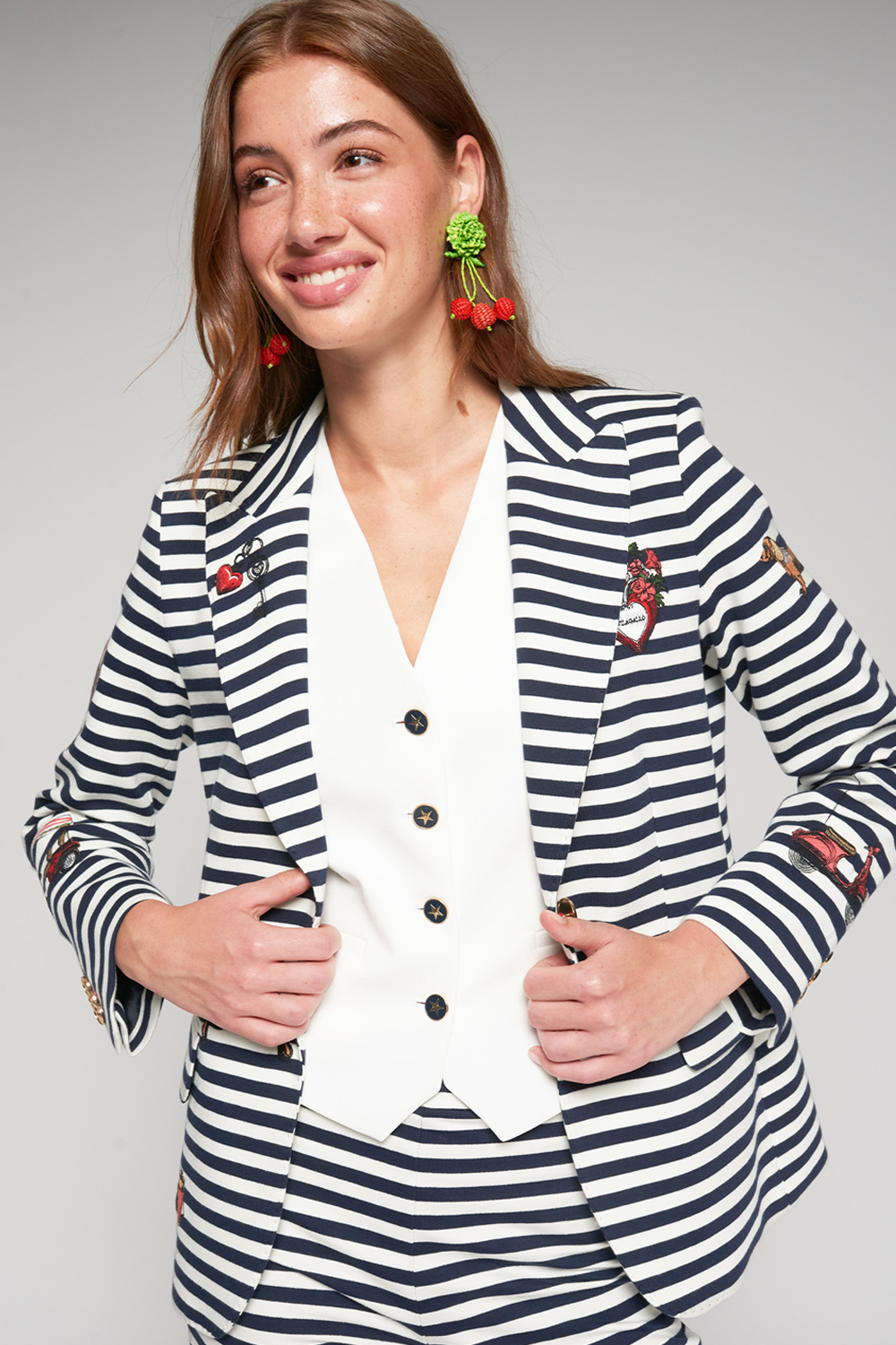 The Armada Stripe Blazer