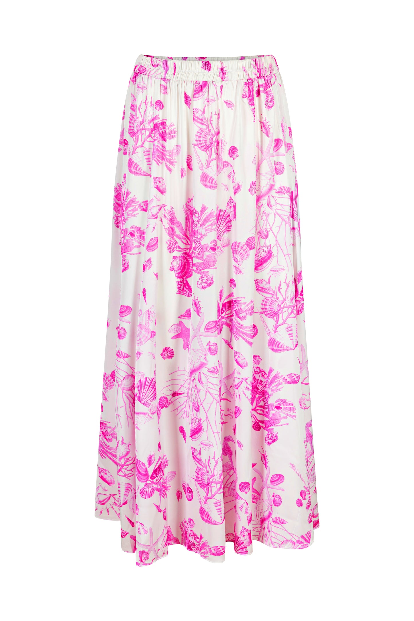 The Phoebe Seashell Skirt in Pink