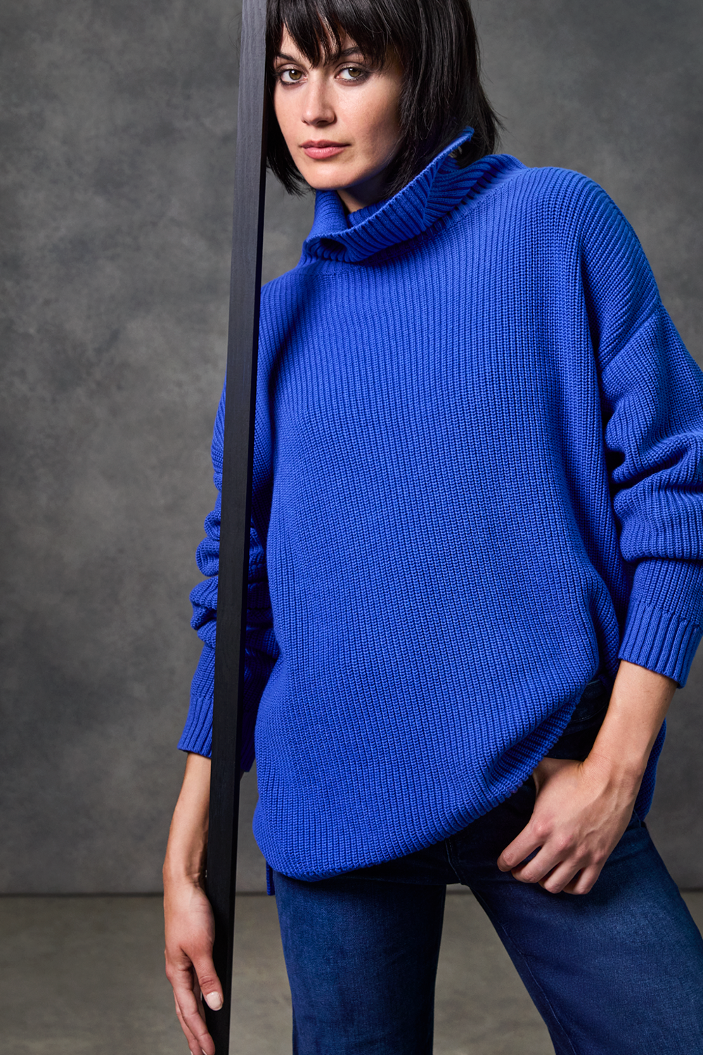 The Candace Roll Neck Sweater