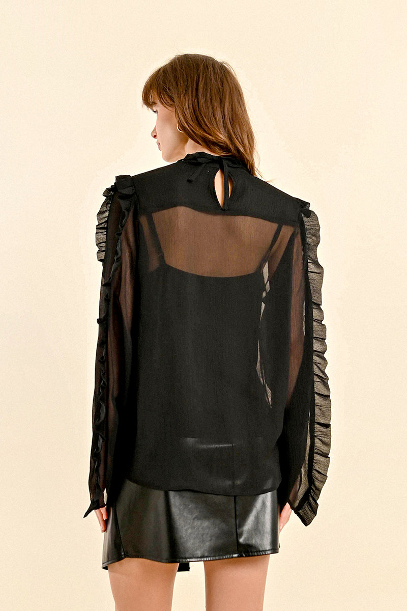 The Ruffle Shirt by Molly Bracken