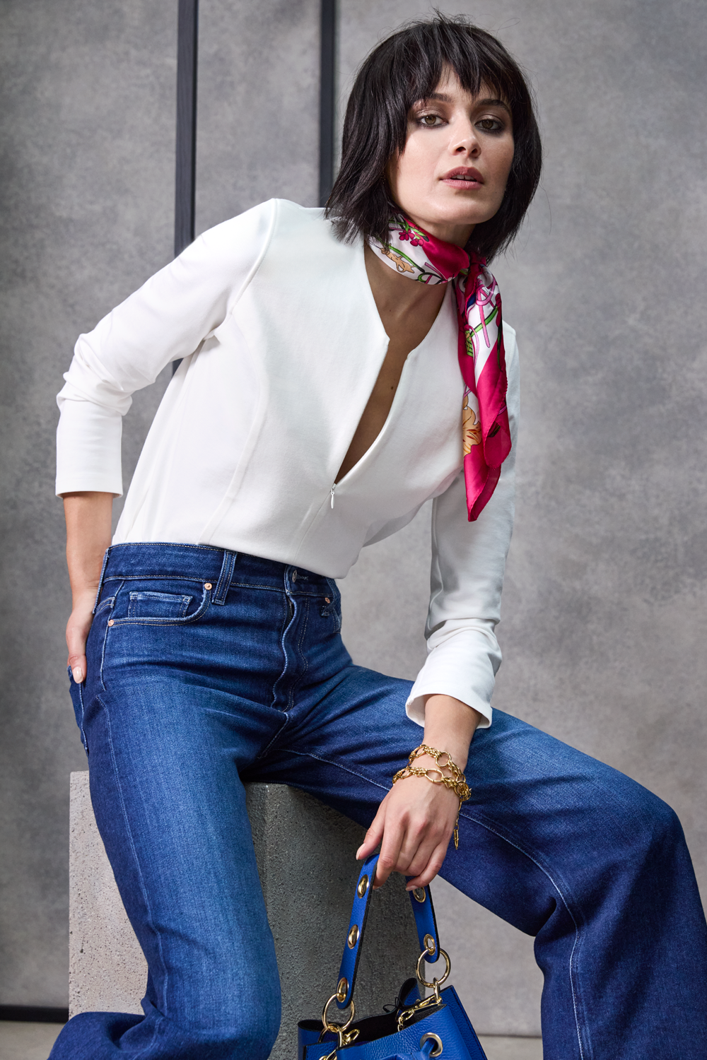 The Zola Zip Top by Sketch The Label