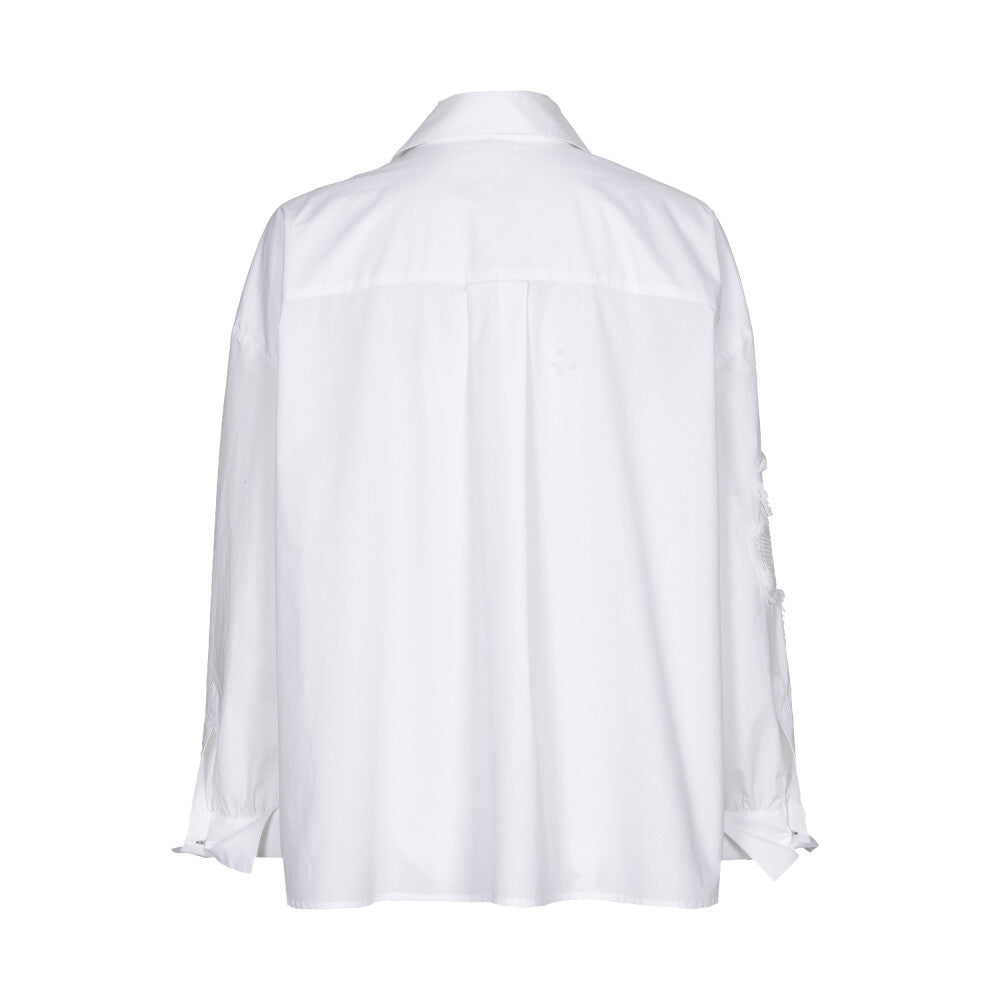 The Winona Shirt in Optic White