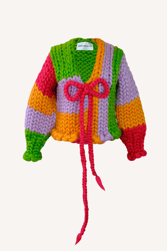 Cherry Rainbow Colossal Knit By Hope Macaulay