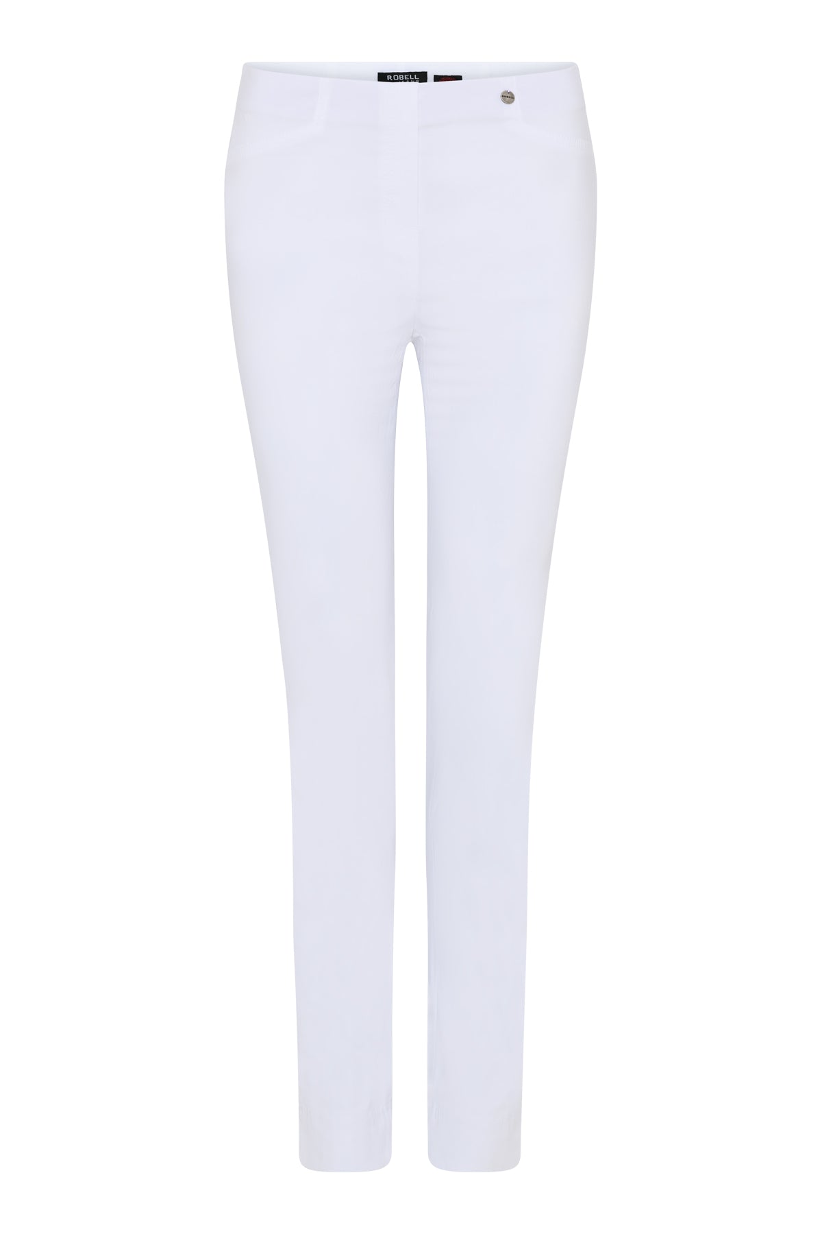 The Bella Trousers in Optic White