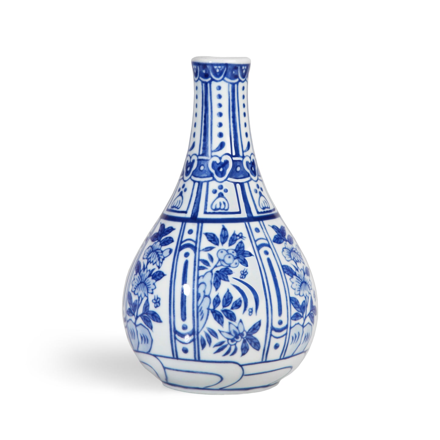 Bud Vase in China Blue