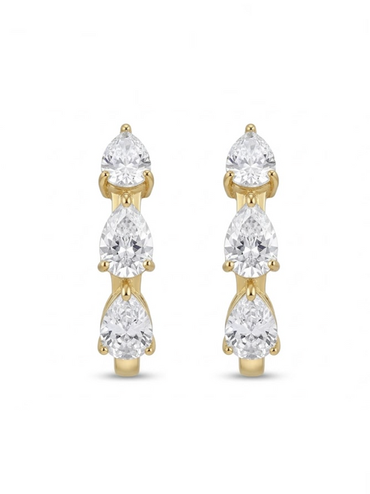 The Teardrop Hoops