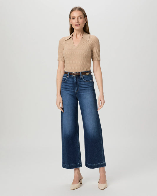 Anessa Wide Leg Jean in Foreign Film by PAIGE