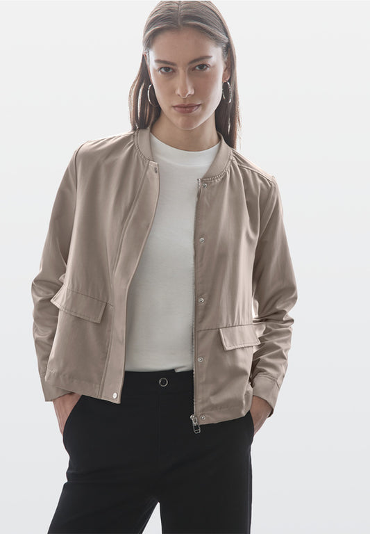 Satin Bomber in Blonde by Street One