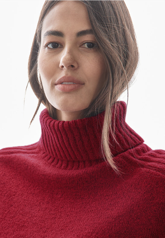 The Autumn Roll Neck Sweater by Street One