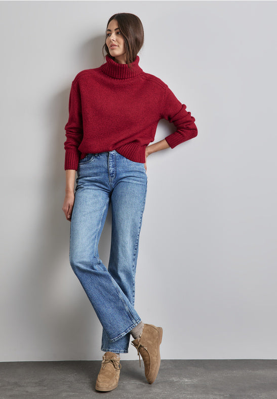 The Autumn Roll Neck Sweater by Street One