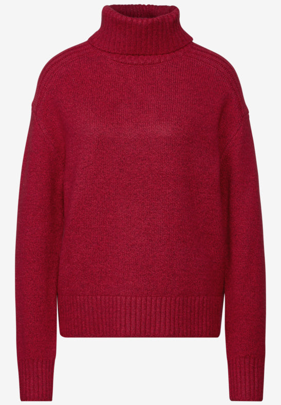 The Autumn Roll Neck Sweater by Street One