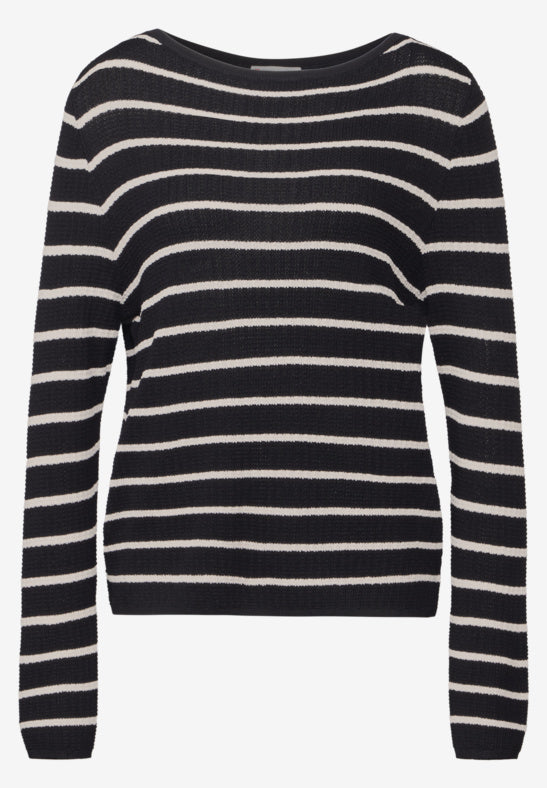 Navy Sailor Sweater by Street One